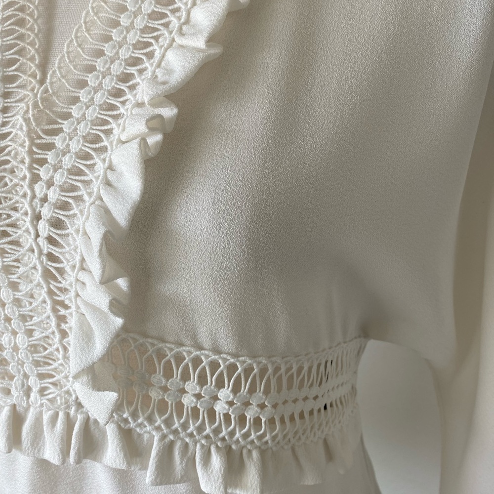 Maje White Top / Size 1 Size Small - image 6